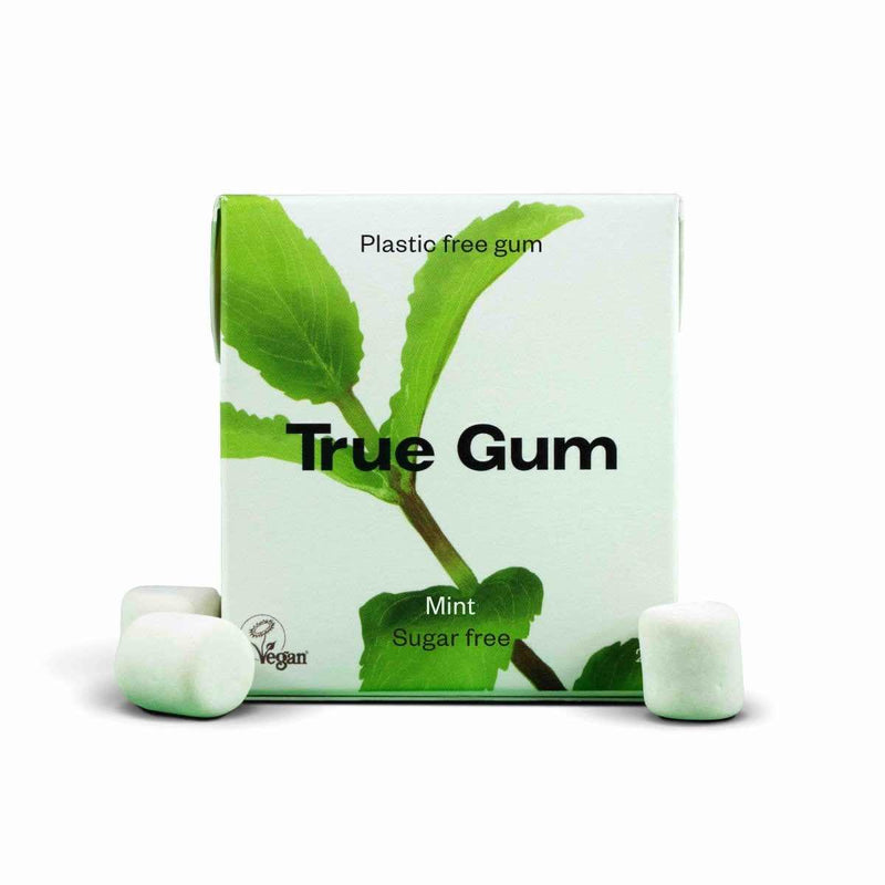 Boîte de Chewing - gum naturel et sans plastique – menthe - dès 3 ans - Friandises - True Gum - Nature For Kids - 1