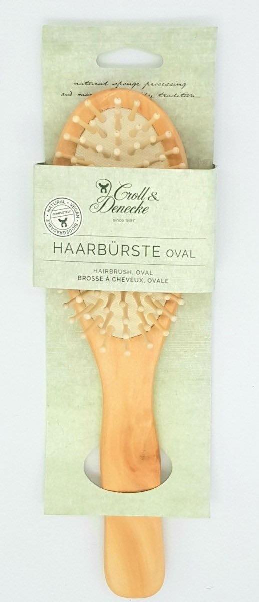 Brosse à cheveux ovale démêlante végétalienne en bois de lotus et caoutchouc – dès 5 ans - Brosse - Croll & Denecke - Nature For Kids - 2