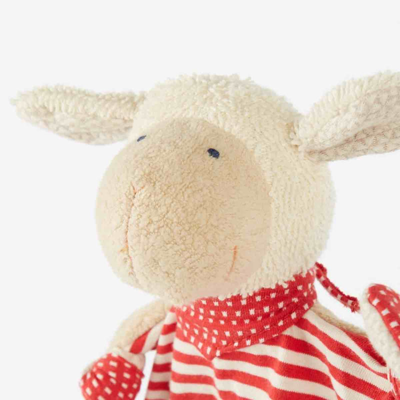 Doudou coton bio plat à nœuds mouton écolo 26 cm – 100% naturel - dès la naissance - doudou - Sigikid Green - Nature For Kids - 4