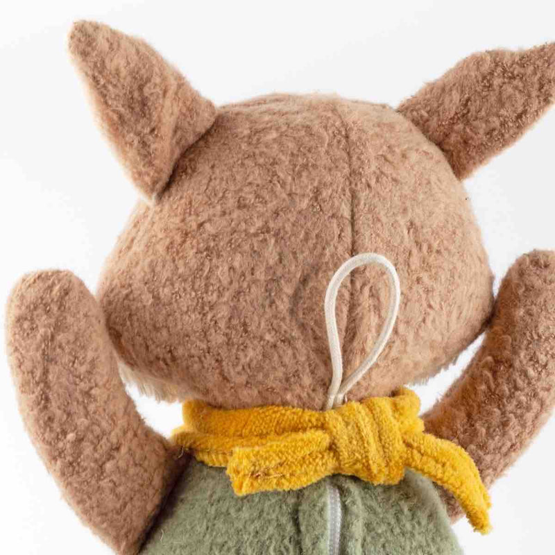 Renard musical green écolo 22 cm – 100% naturel - dès la naissance - Peluche musicale - Sigikid Green - Nature For Kids - 8