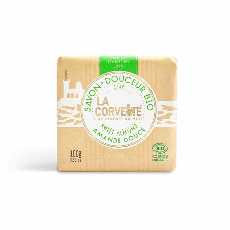 Savon Douceur Bio AMANDE DOUCE – 100g - dès 3 ans - Savon - La Corvette - Nature For Kids - 3