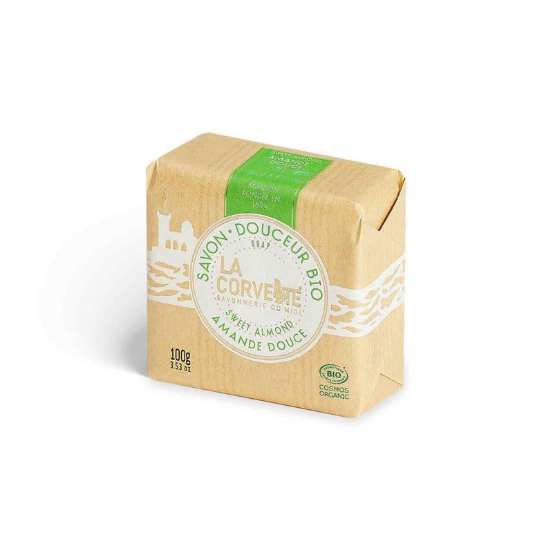 Savon Douceur Bio AMANDE DOUCE – 100g - dès 3 ans - Savon - La Corvette - Nature For Kids - 1