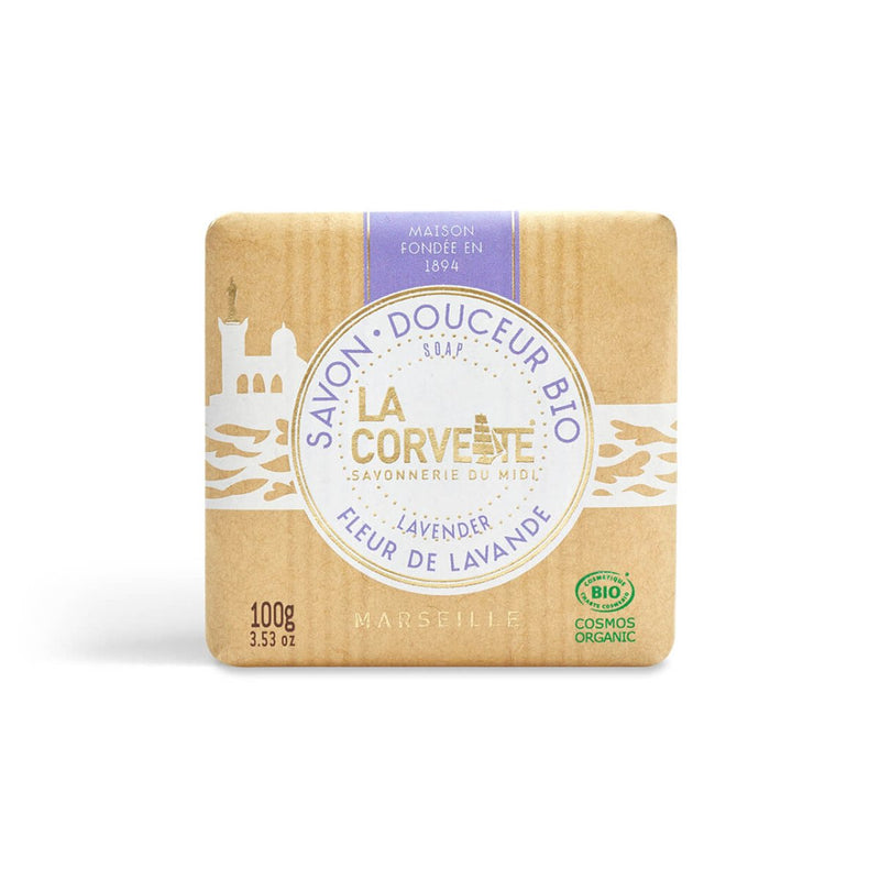 Savon Douceur Bio FLEUR DE LAVANDE – 100g - dès 3 ans - Savon - La Corvette - Nature For Kids - 3