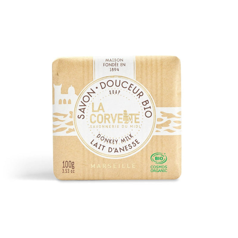 Savon Douceur Bio Lait d’ânesse – 100g - dès la naissance - Savon - La Corvette - Nature For Kids - 2