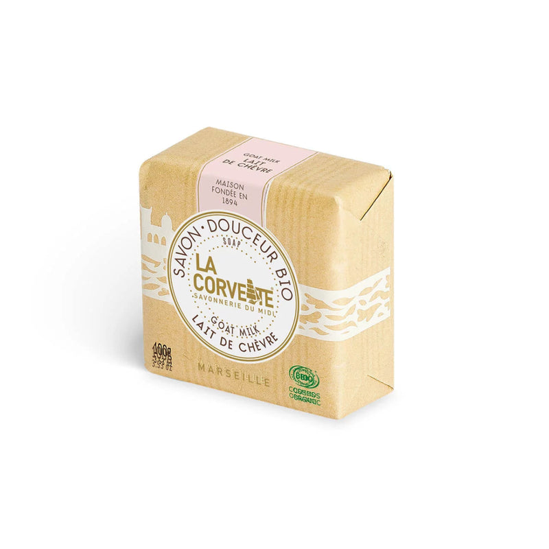 Savon Douceur Bio LAIT DE CHEVRE – 100g - dès la naissance - Savon - La Corvette - Nature For Kids - 4