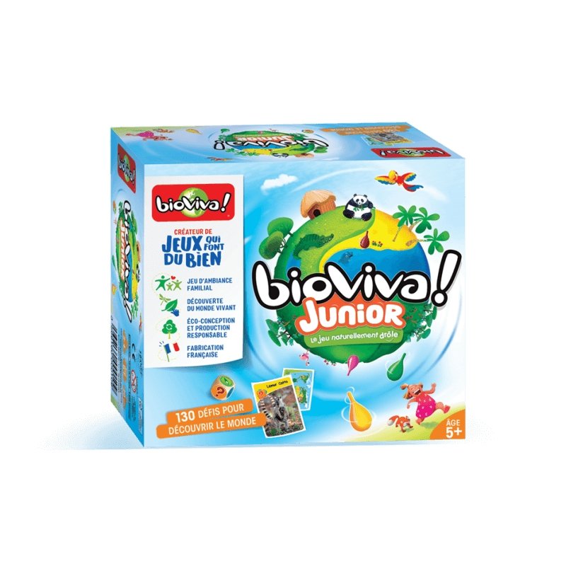 Bioviva Junior - pour de belles parties de rire - dès 5 ans--Jeux de société-Bioviva-Nature For Kids-3