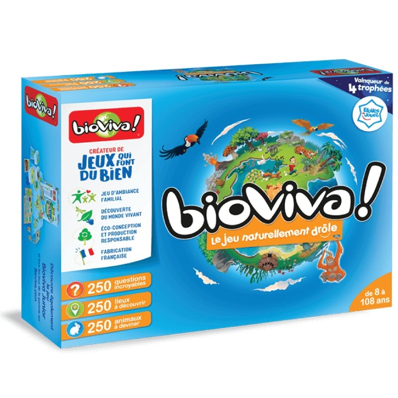 Bioviva - Le Jeu naturellement drôle - de 8 à 108 ans--Jeux de société-Bioviva-Nature For Kids-3