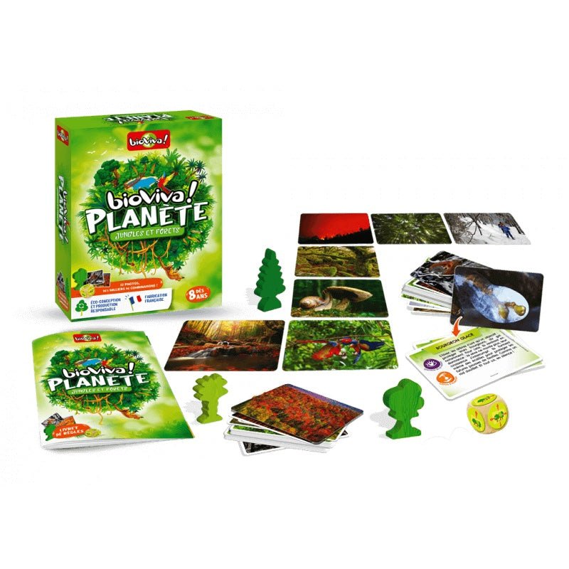 Bioviva Planète – Jungles et Forêts – dès 8 ans--Jeux de société-Bioviva-Nature For Kids-2