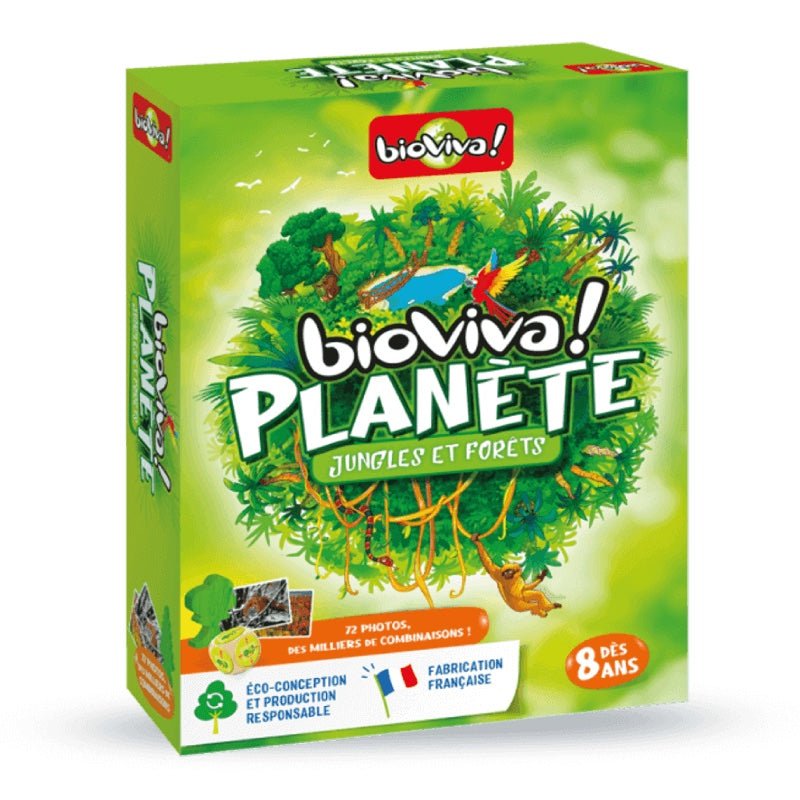 Bioviva Planète – Jungles et Forêts – dès 8 ans--Jeux de société-Bioviva-Nature For Kids-1