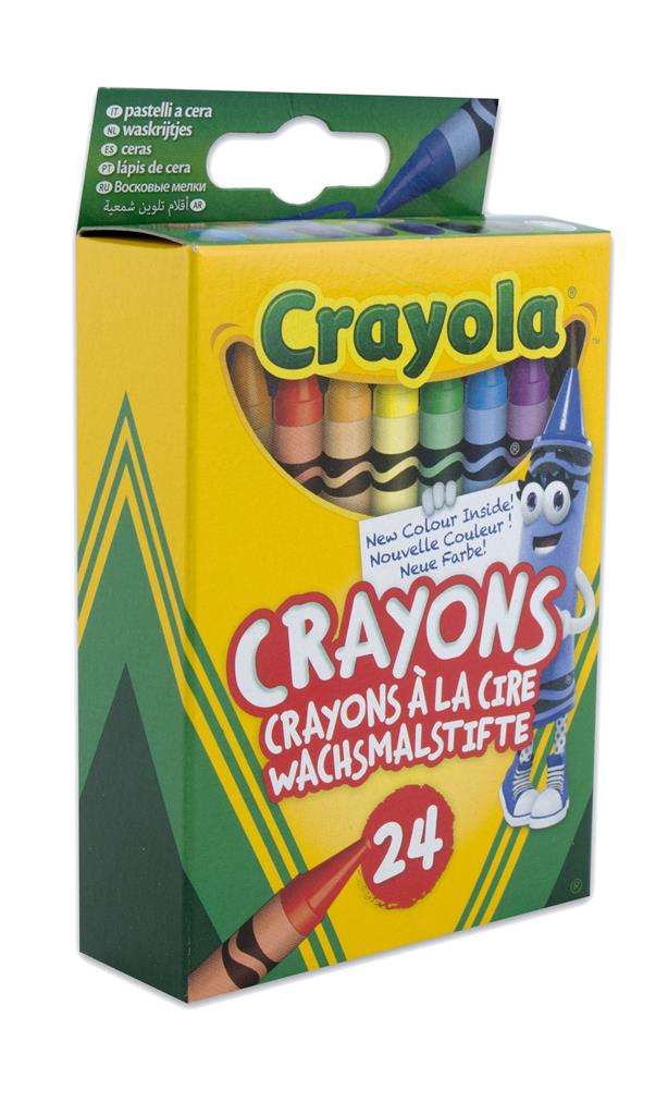 Crayola – 24 crayons à la cire – dès 3 ans--Crayons cire-Crayola-Nature For Kids-1