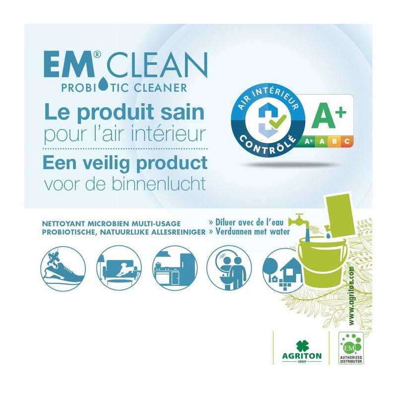 EM® Wipe & Clean classique – vrac par 10 ml--purifier-EM® Agriton-Nature For Kids-1