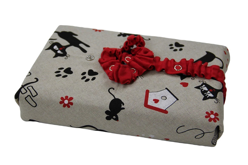 Emballage cadeau réutilisable - "Amour de chat" - M-Default Title-Cadeau-Besurprise-Nature For Kids-1