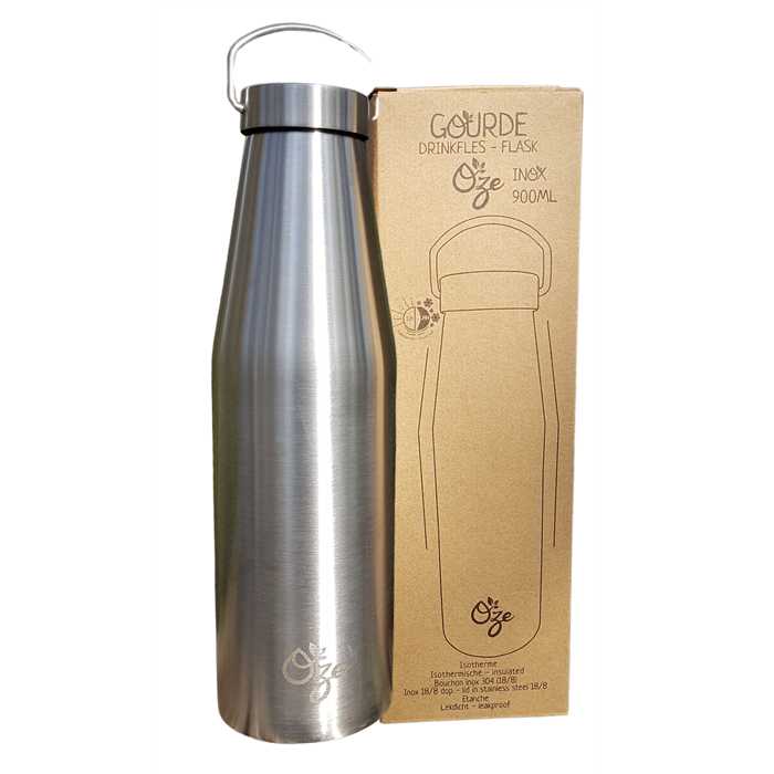 Gourde isotherme inox 900 ml - dès 3 ans--Gourde-Oze-Nature For Kids-3