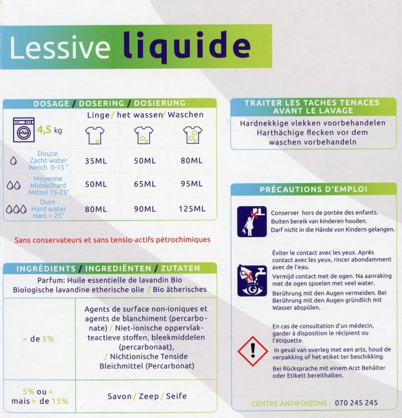 Lessive liquide écologique en bouteille consignée de 0.5 litre-Default Title-Lessive-LaverVert-Nature For Kids-5