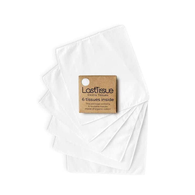 Recharge pour Paquet de mouchoirs coton bio réutilisables - LastTissue – dès 5 ans--Paquet de mouchoirs-LastObject-Nature For Kids-1