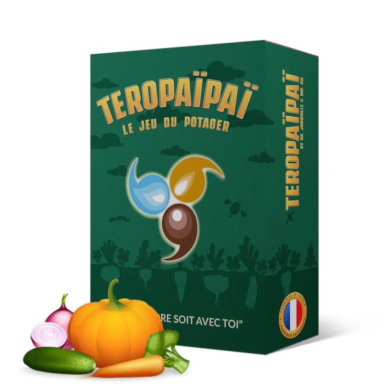 Teropaïpaï, l’odyssée du potager – dès 10 ans--Jeux de société-Dr Jonquille & Mr Ail-Nature For Kids-2